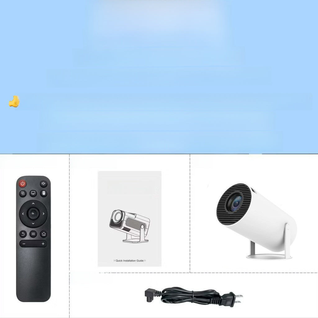 Smart Mini Projector with WiFi and Bluetooth Support