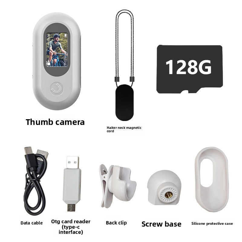 Mini Action Camera with 1080P HD and Magnetic Neck Strap