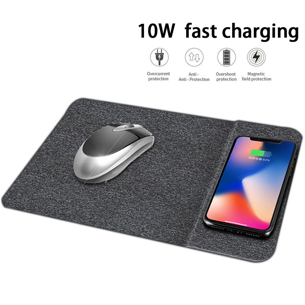 Wireless Charging Mouse Pad Fast Charging Suitable