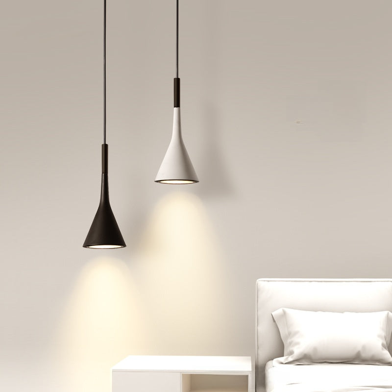Modern Minimalist LED Hanging Chandelier for Bedroom and Dining Room