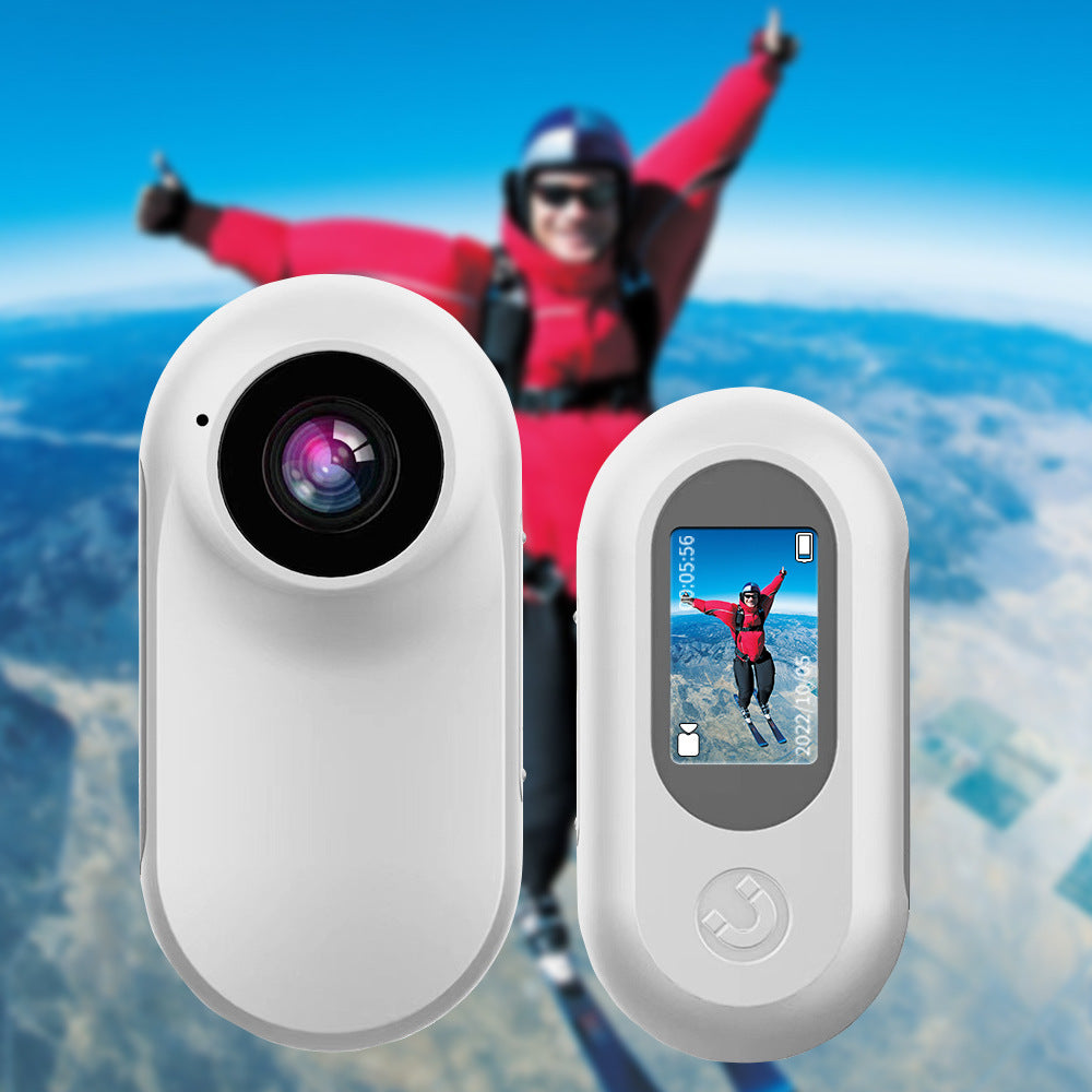 Mini Action Camera with 1080P HD and Magnetic Neck Strap
