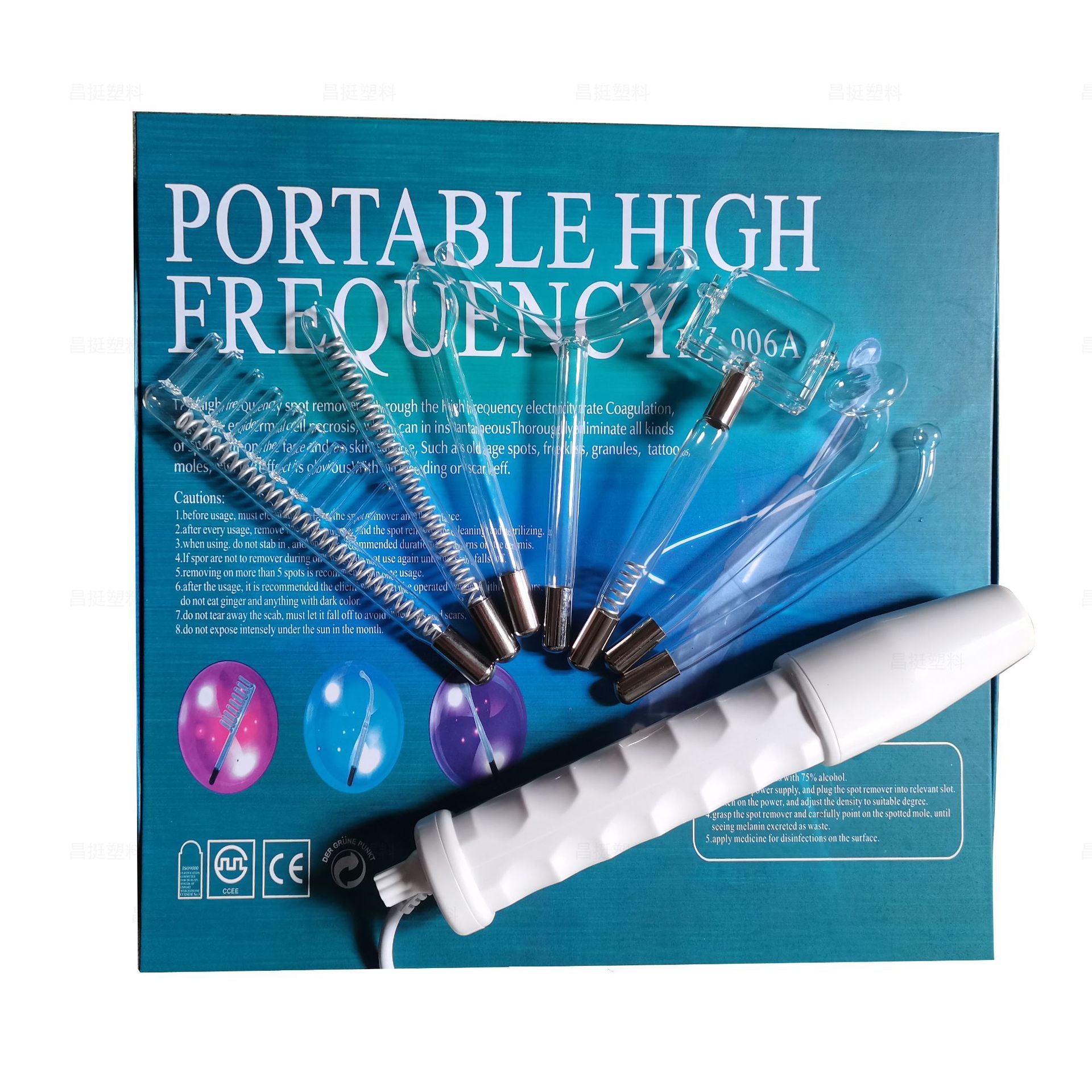 High-Frequency Electrotherapy Beauty Device