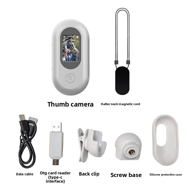 Mini Action Camera with 1080P HD and Magnetic Neck Strap