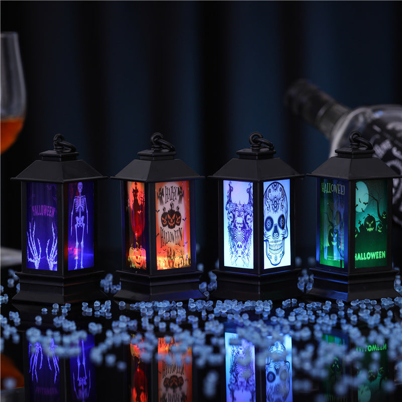 Halloween Glowing Oil Lamp