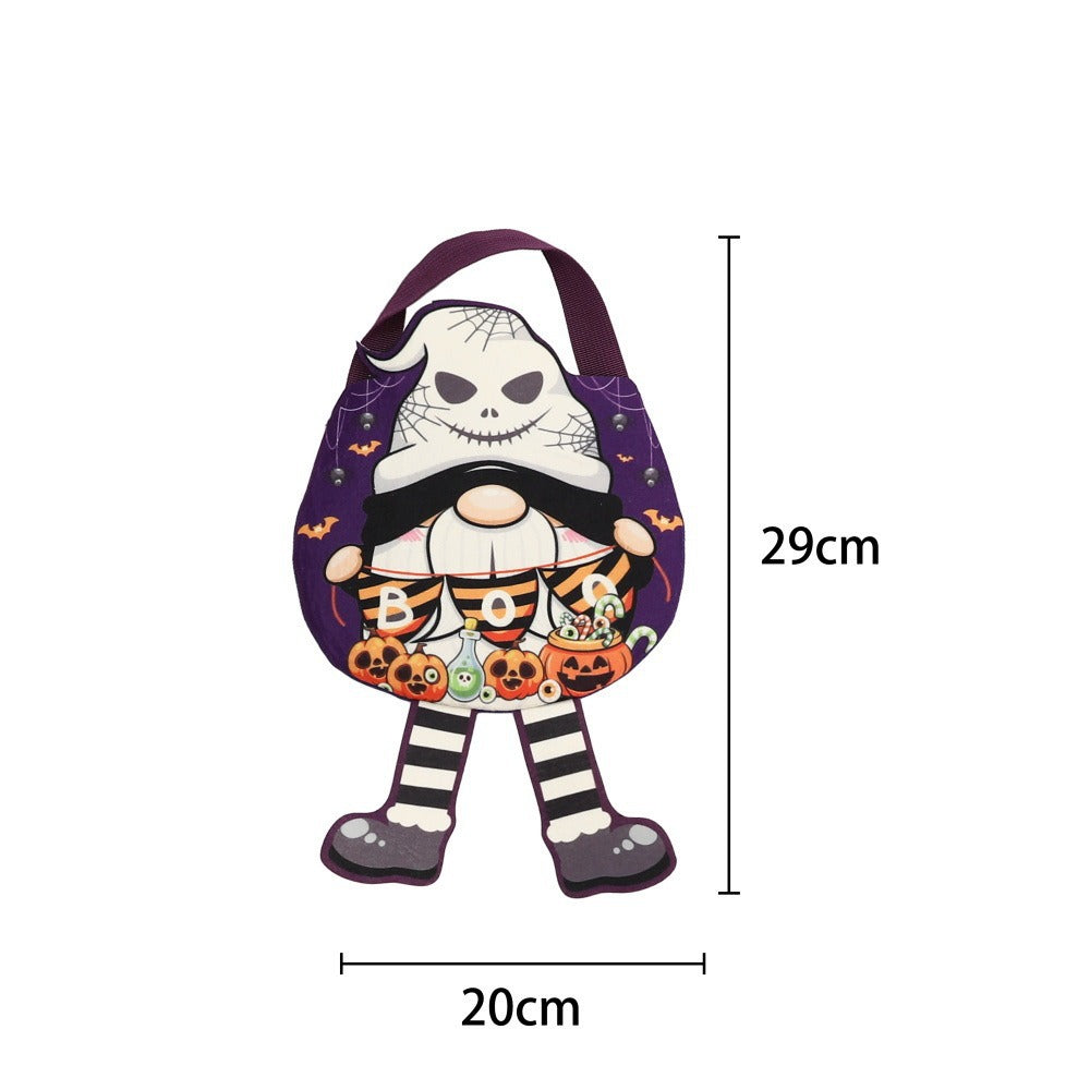 Halloween Candy Bag Kids Printing Pumpkin