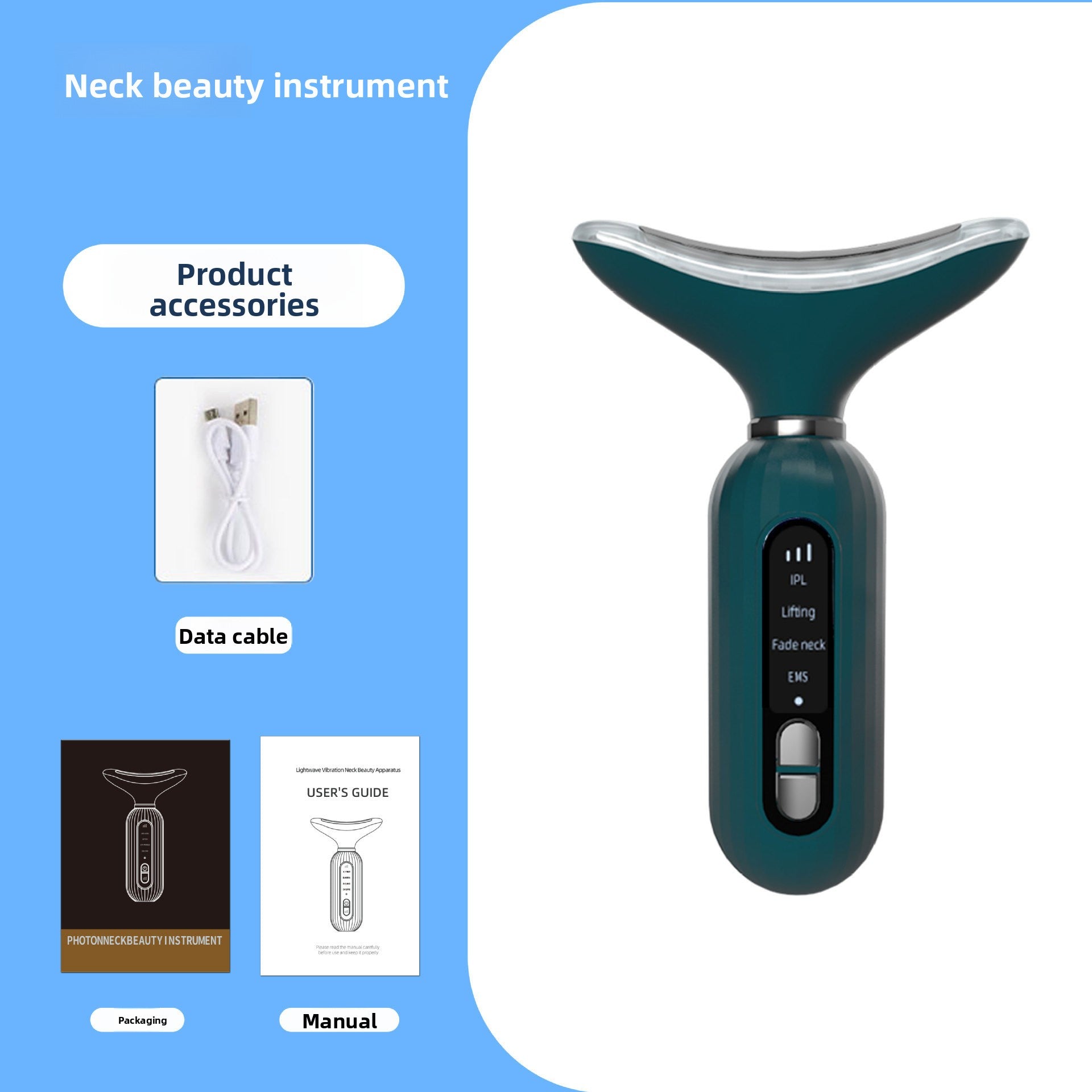 Home neck beauty device lifting