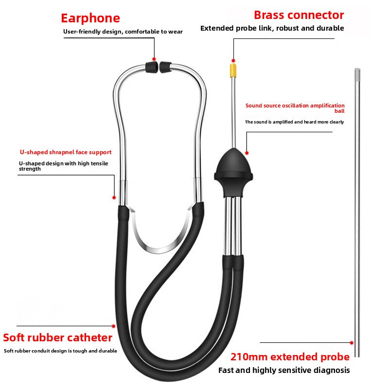 Car Stethoscope for Engine Fault Diagnosis