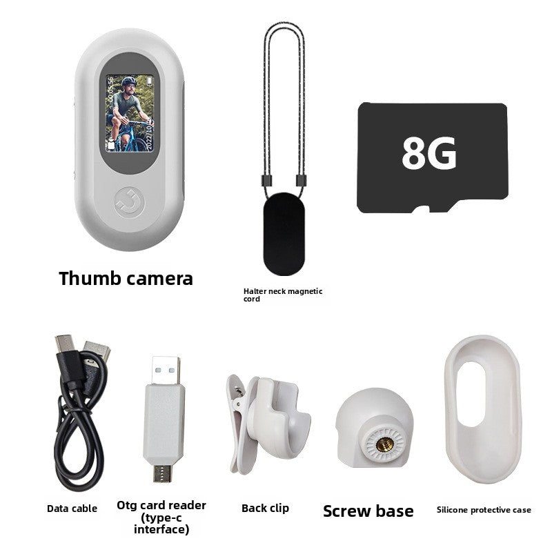 Mini Action Camera with 1080P HD and Magnetic Neck Strap