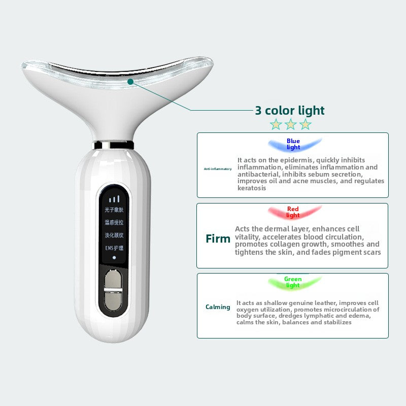 Home neck beauty device lifting