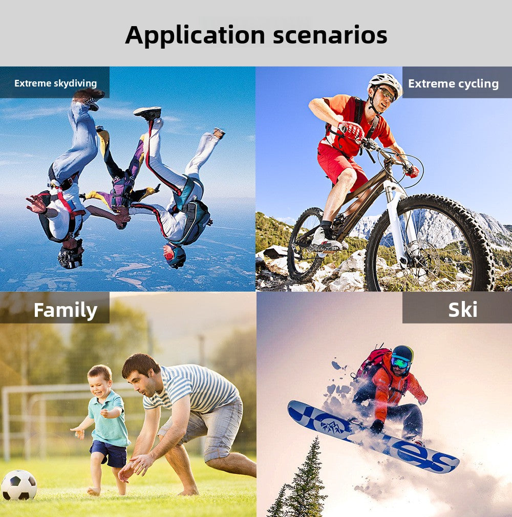 Mini Action Camera with 1080P HD and Magnetic Neck Strap