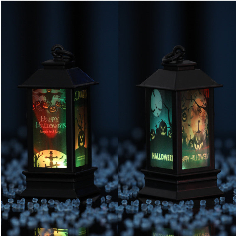 Halloween Glowing Oil Lamp